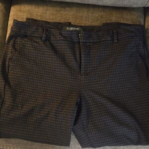Liverpool Women's Dark Checkered Pants